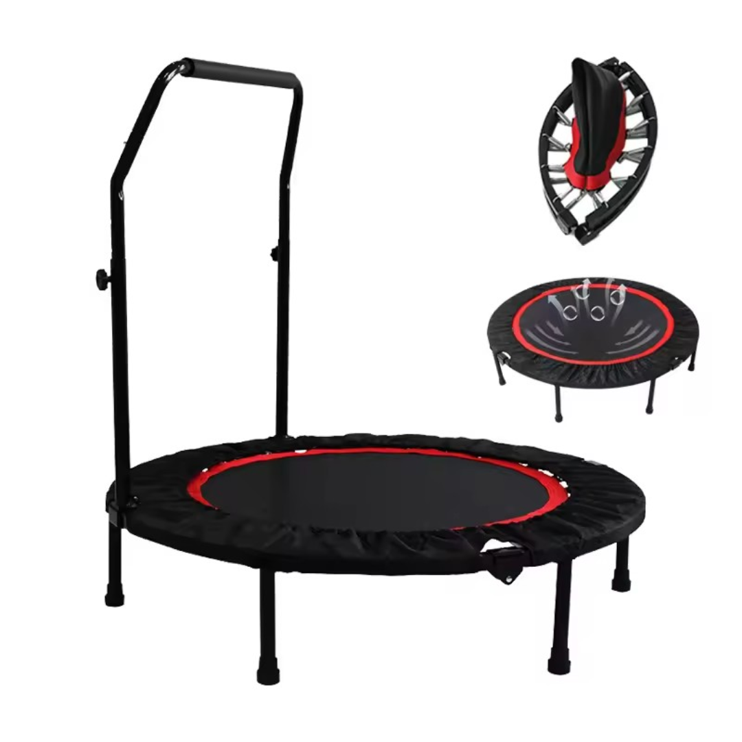 Trampolin za vježbanje s rukohvatom – 120 cm