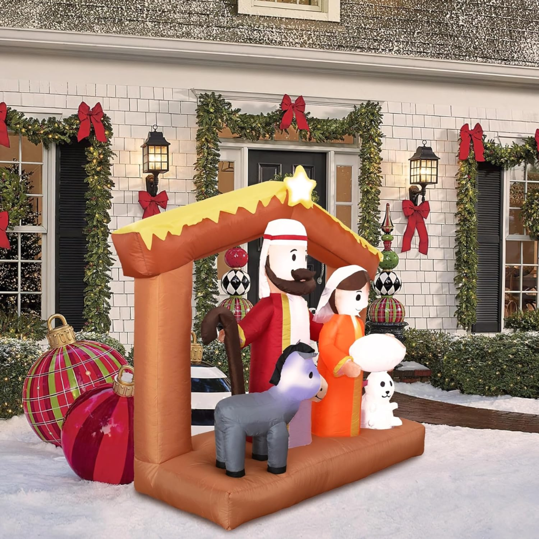 Jaslice s LED rasvjetom na napuhavanje 1,8m