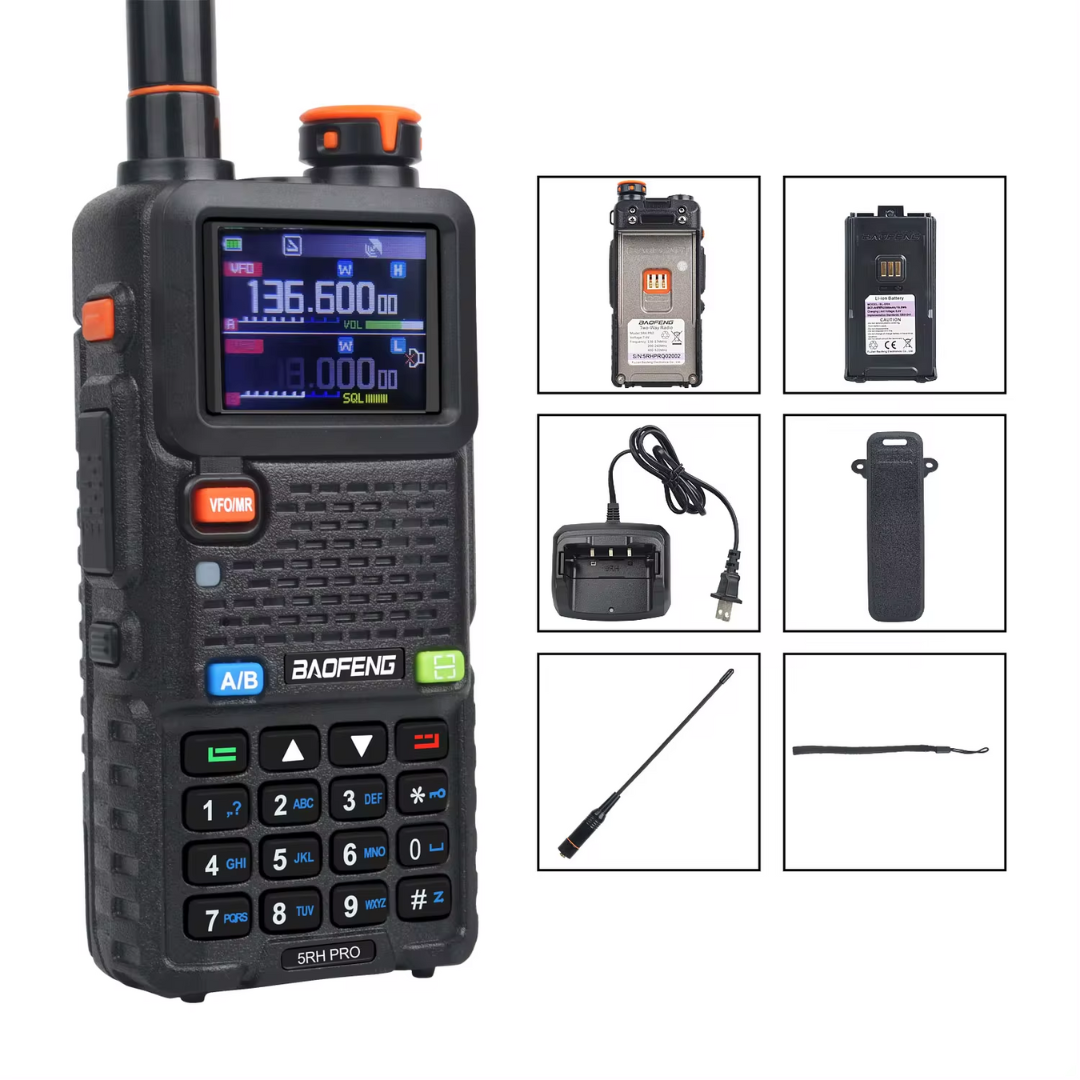 Walkie Talkie - Baofeng UV-5RH PRO MAX