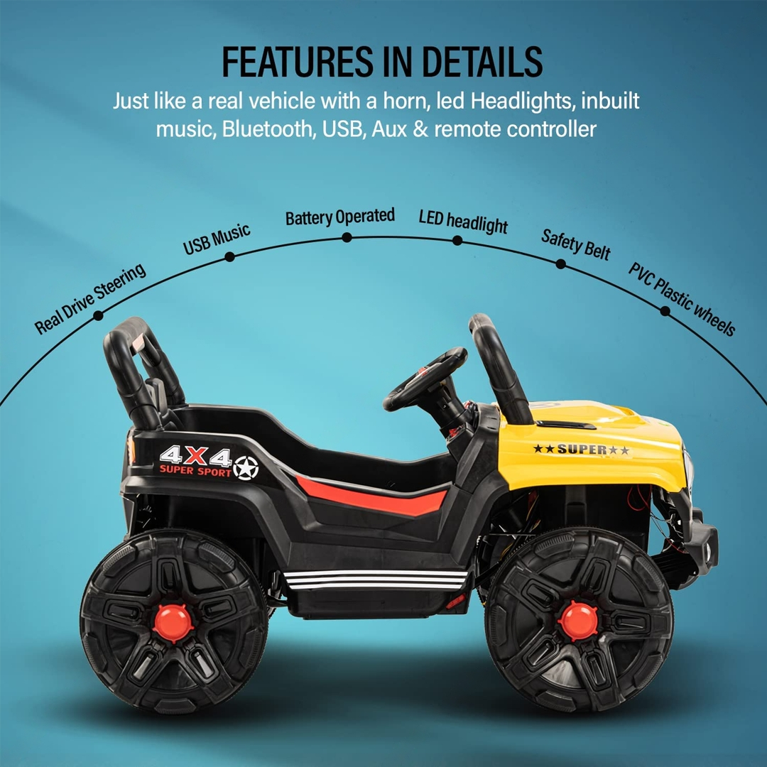 Džip za djecu s daljinskim upravljačem