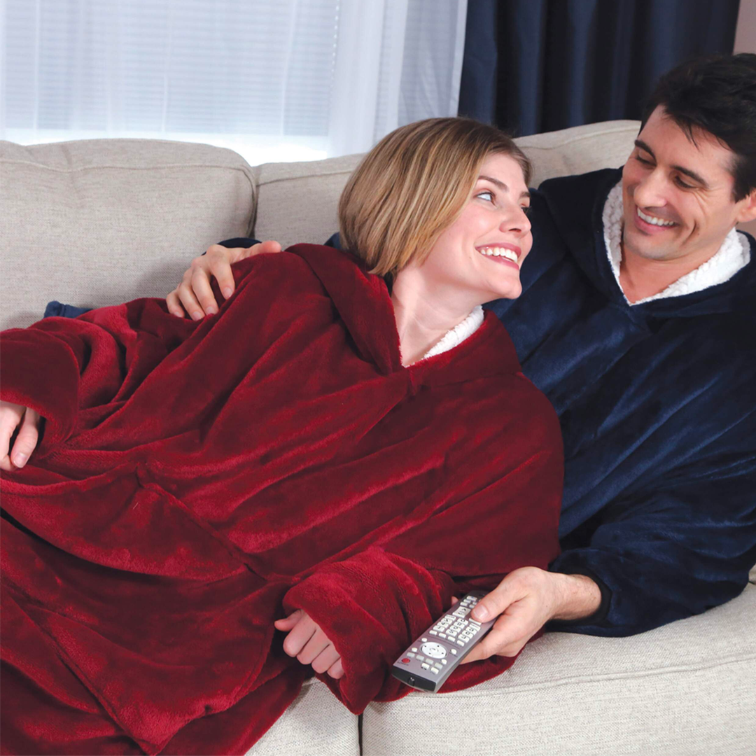 Deka s rukavima i kapuljačom Deluxe (u raznim bojama)