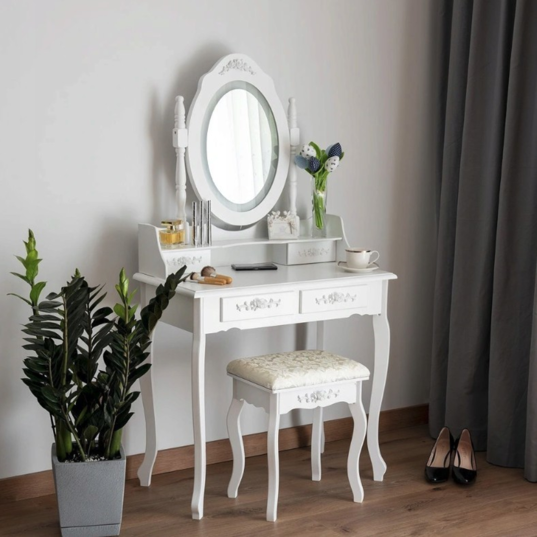 Toaletni stolić sa stolicom Olivia