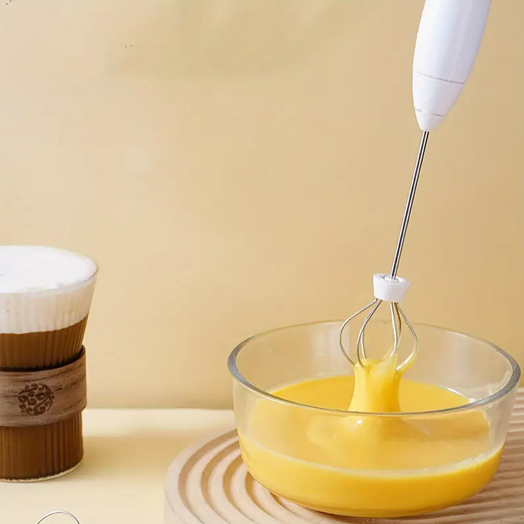 Prijenosni električni pjenjač za kavu, jaja, mlijeko i više