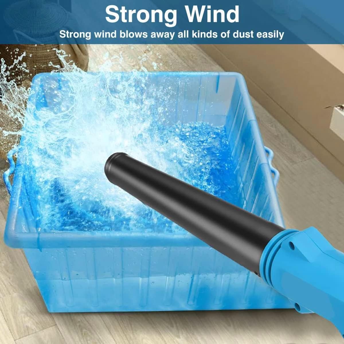 Aku puhač lišća sa dvije baterije