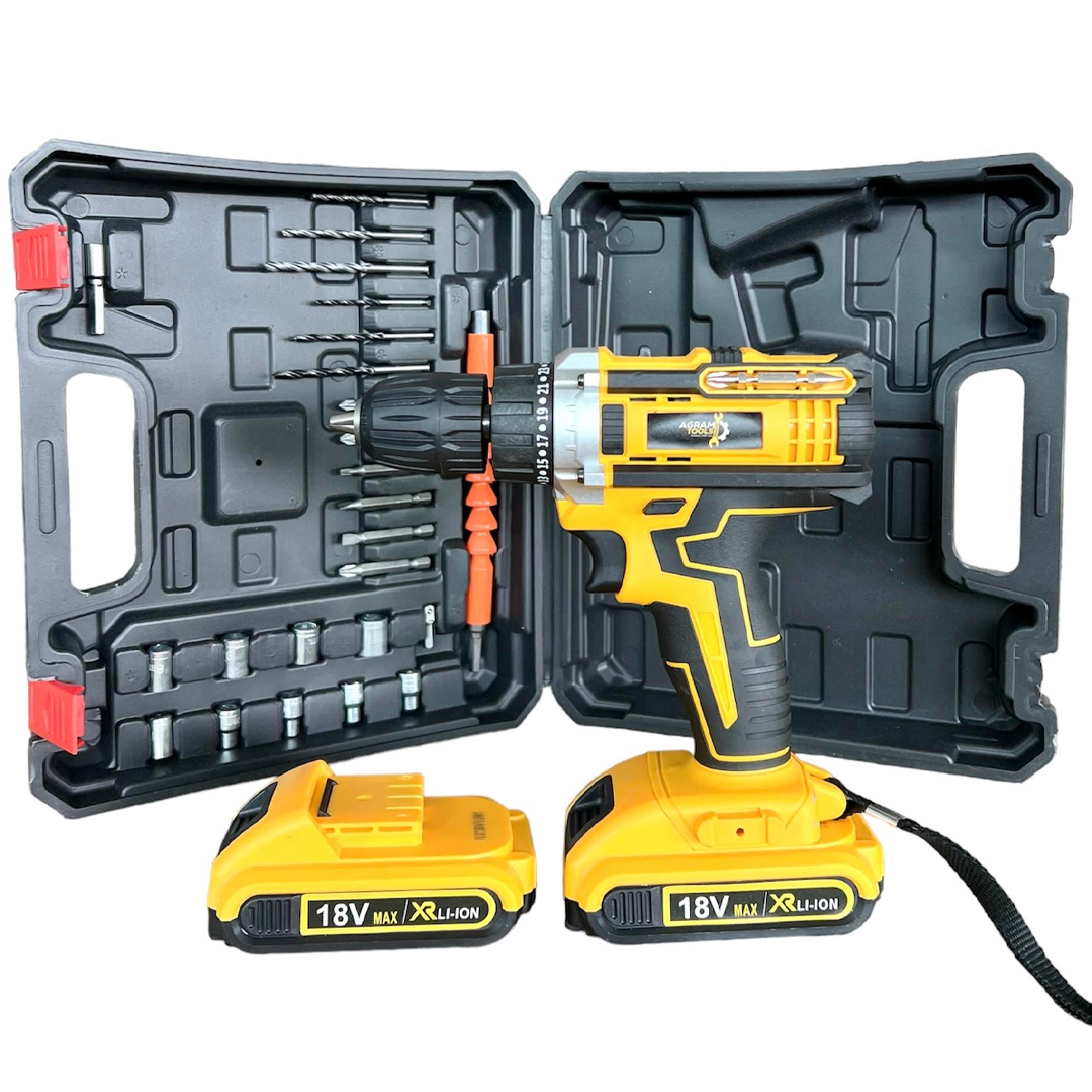 Orginal Agram Tools® aku bušilica sa bitovima