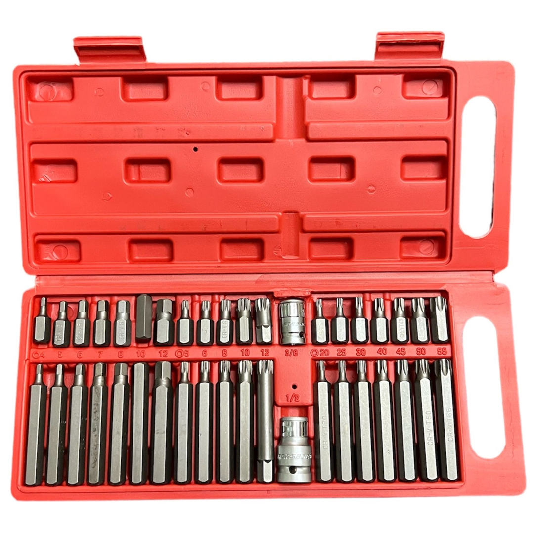 Krom vanadij 40 djelni set torx bitovi Superishka Shop