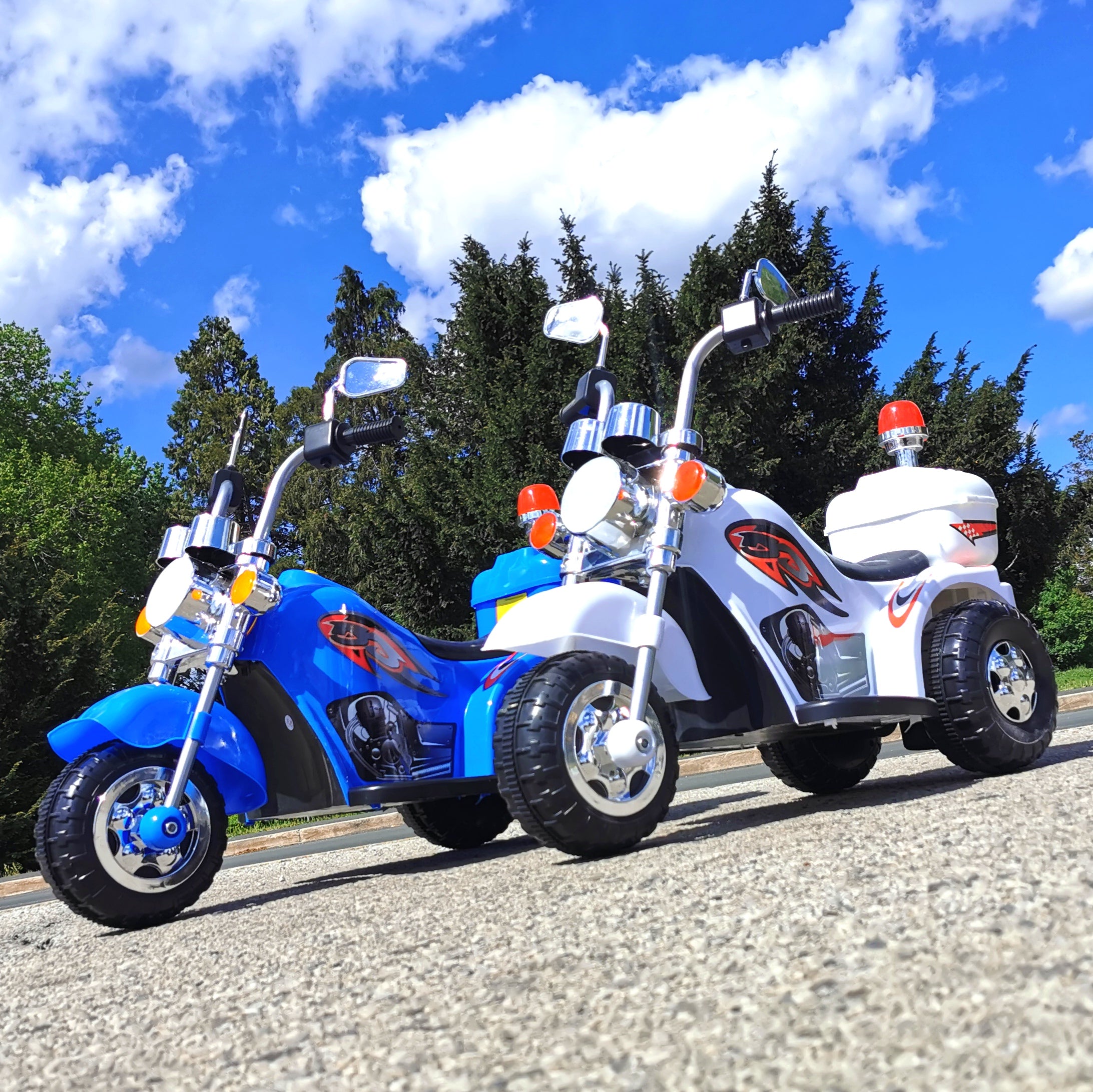 Električni policijski motor za djecu