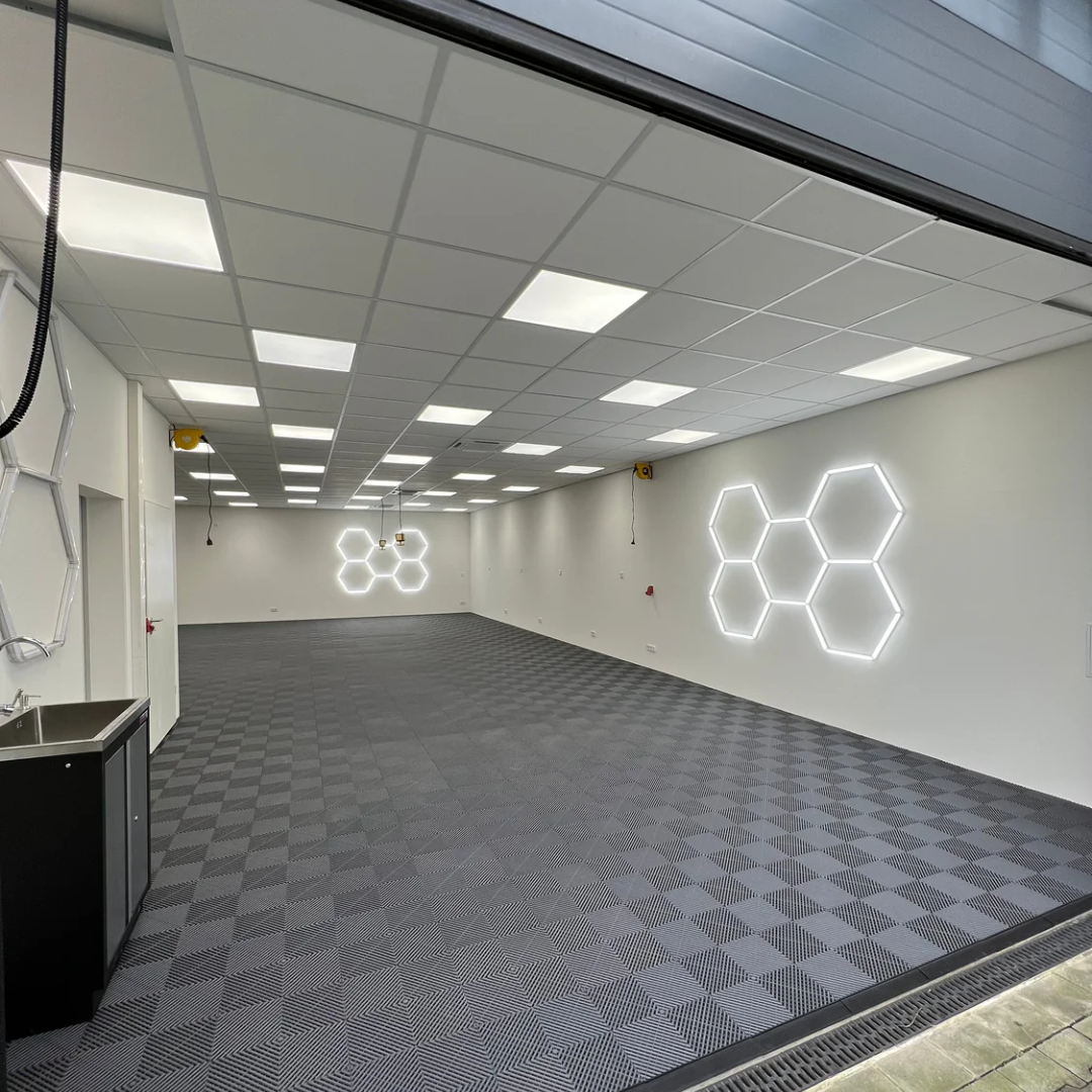 Hexagon LED rasvjeta – set od 10 elemenata