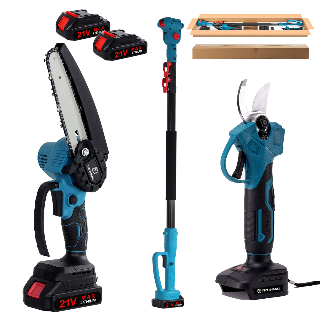 Agram Tools teleskopski aku set: pila i škare za grane - 240cm