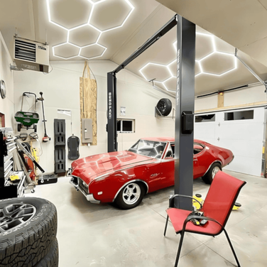 Hexagon LED rasvjeta – set od 10 elemenata