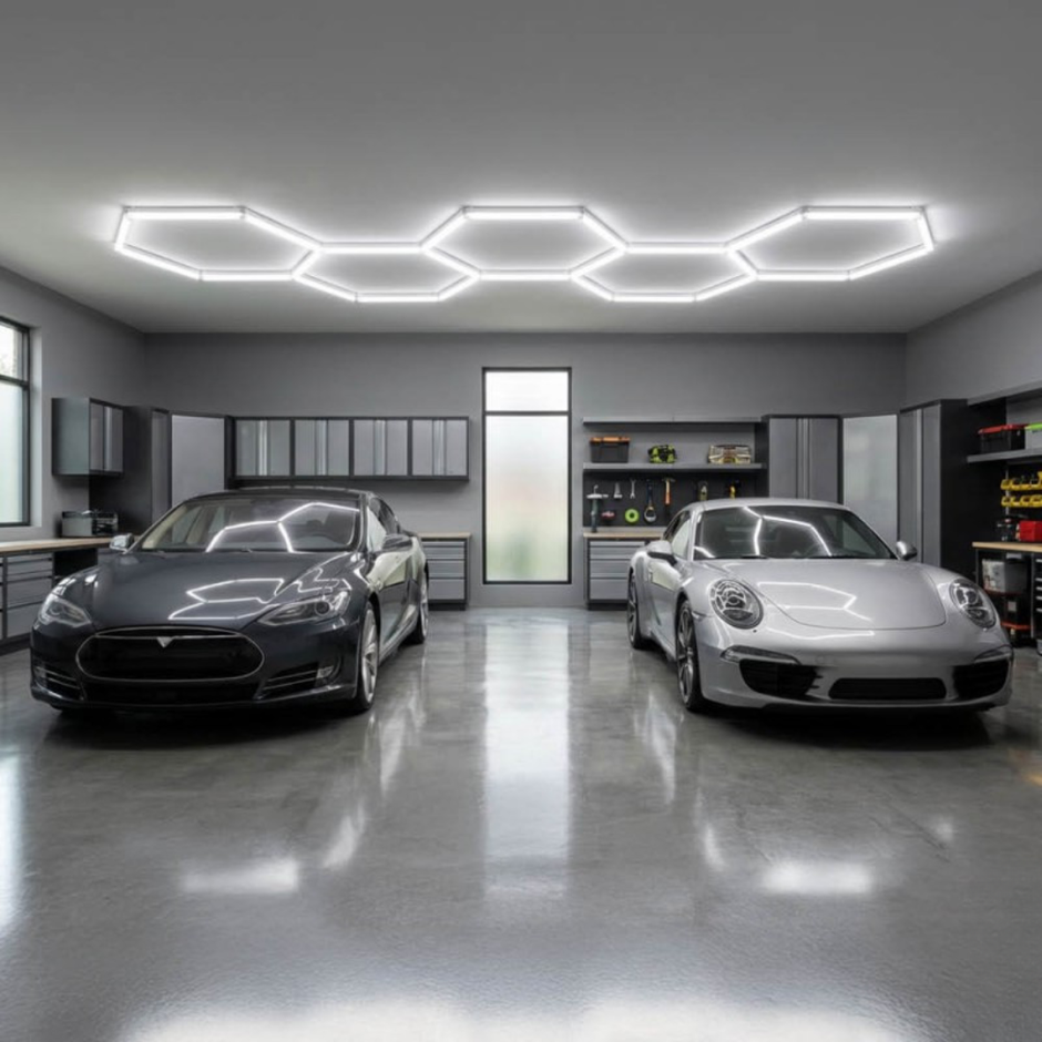 Hexagon LED rasvjeta – set od 10 elemenata