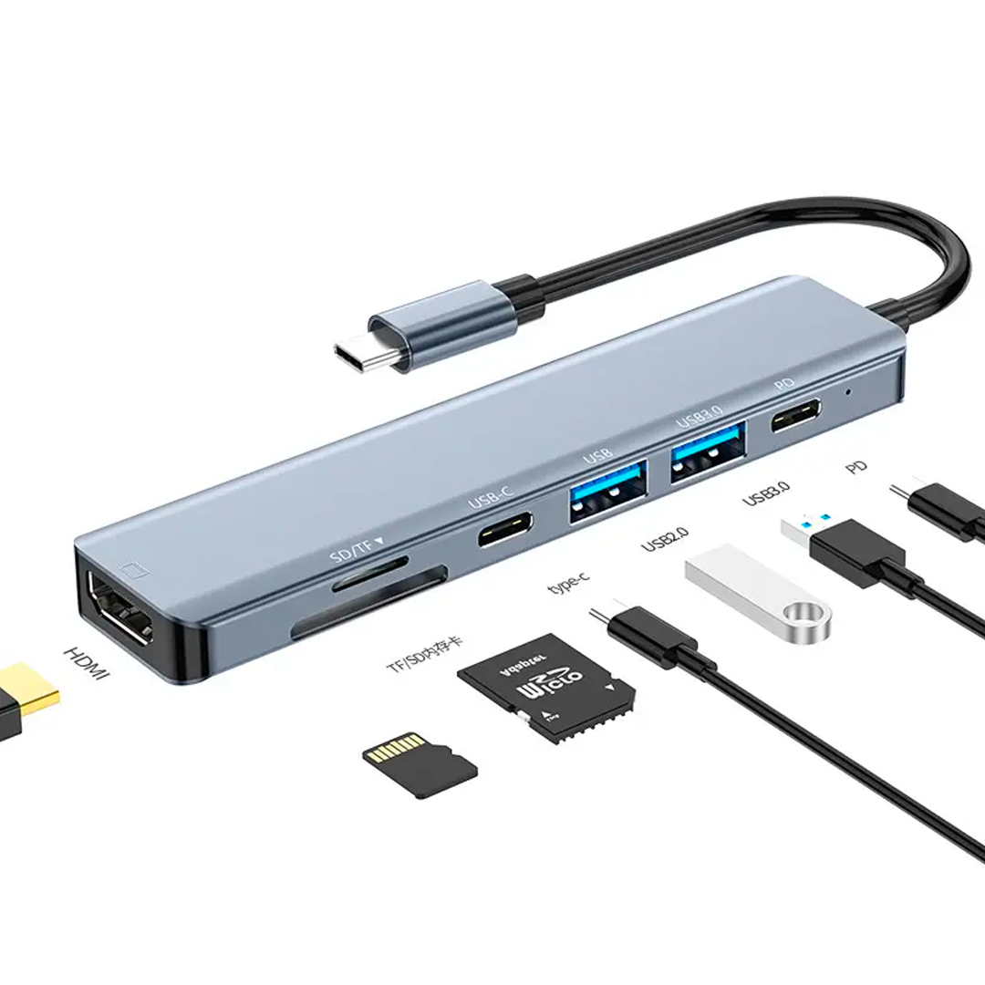 Multifunkcionalni 7-u-1 USB Hub