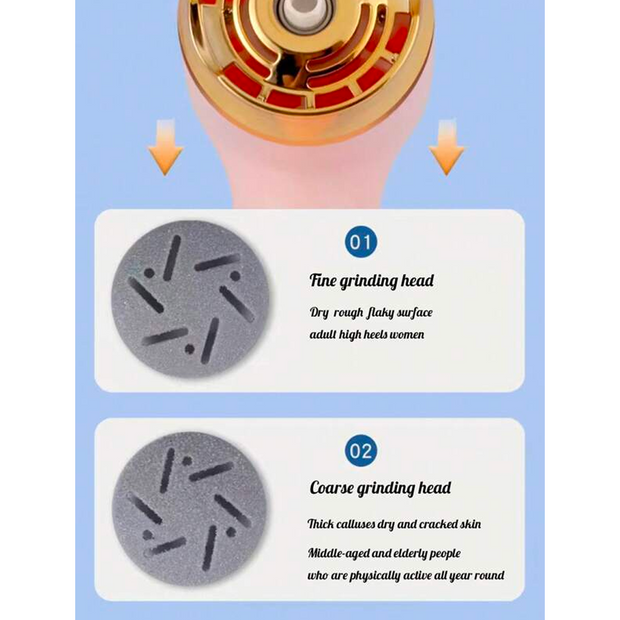 Punjiva električna brusilica za pete