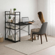 Radni stol s policama – 120 × 60 × 120 cm