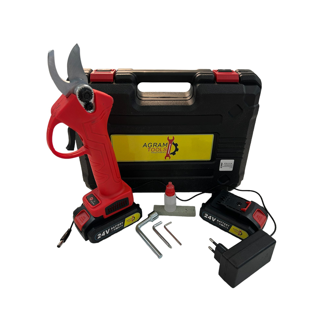 Original Agram tools® delizs škare 24 V sa dvije baterije