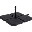Premium baza za vrtni suncobran – 4-dijelni set