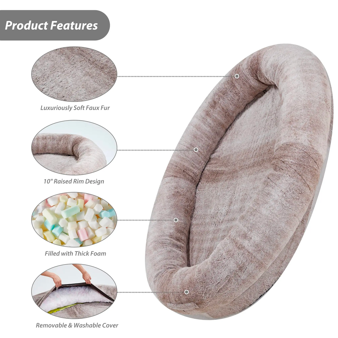 Divovski krevet u ljudskoj veličini