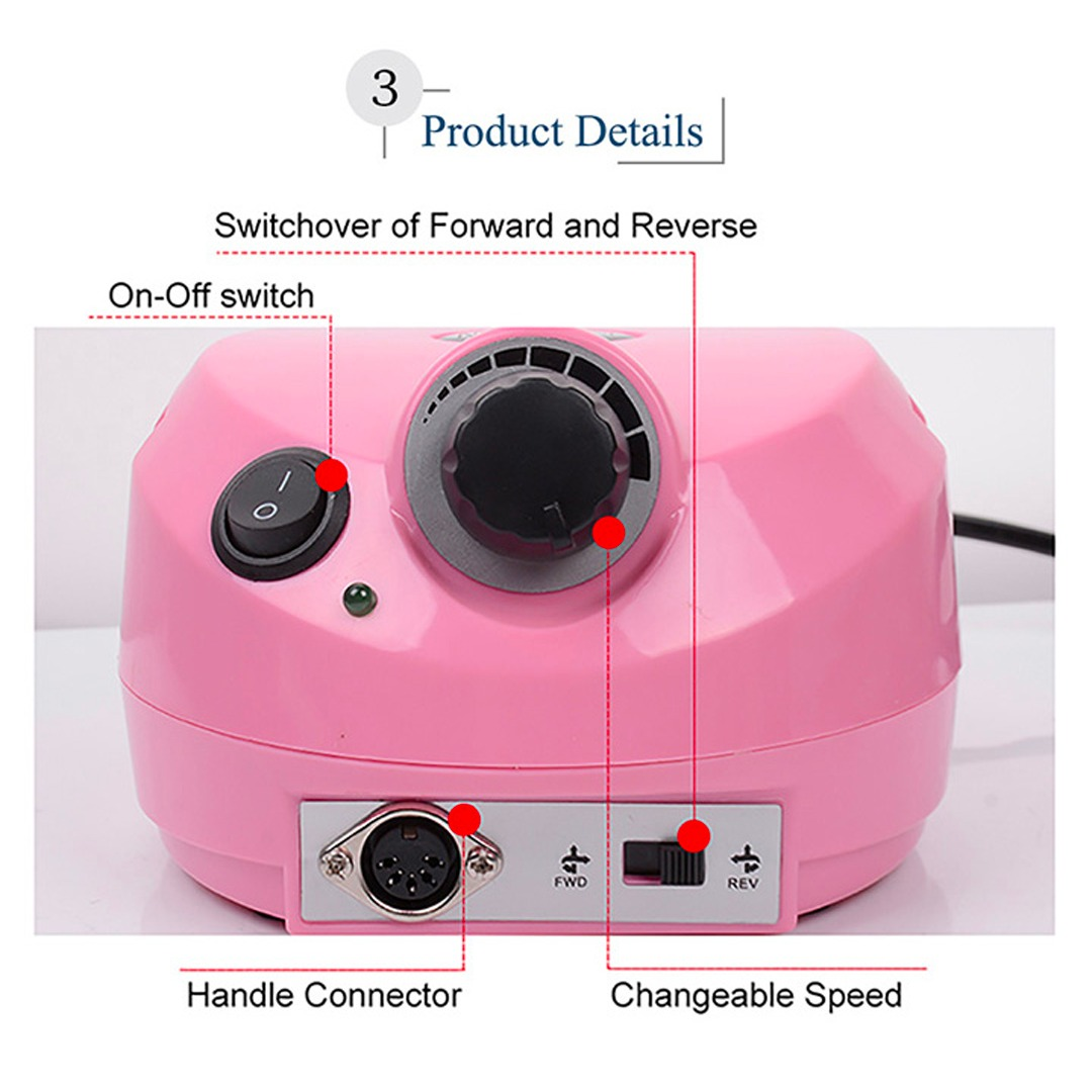 Profesionalna brusilica za nokte: Lagana, praktična i učinkovita!