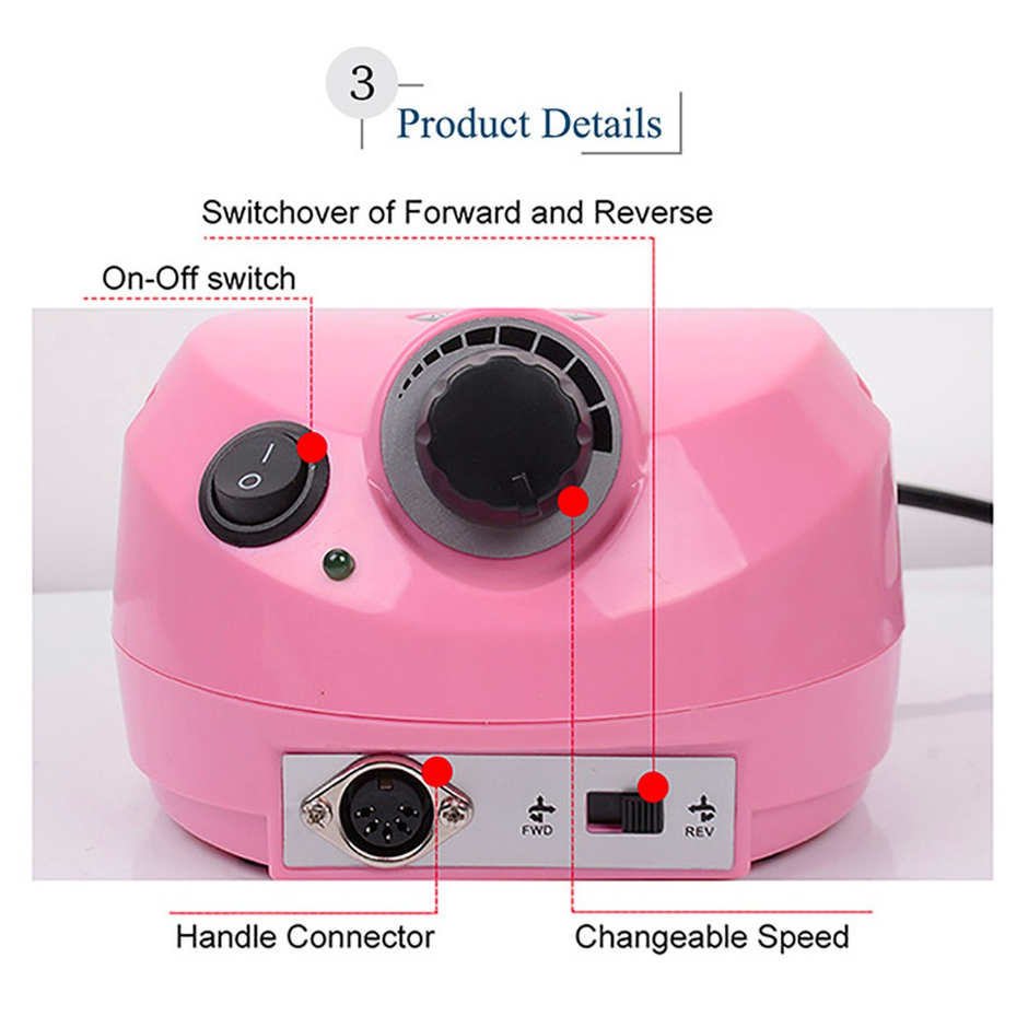 Profesionalna brusilica za nokte: Lagana, praktična i učinkovita!