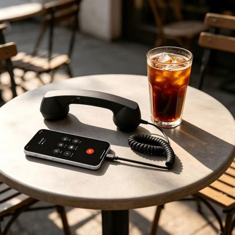 Retro telefonska slušalica za mobitel – USB-C