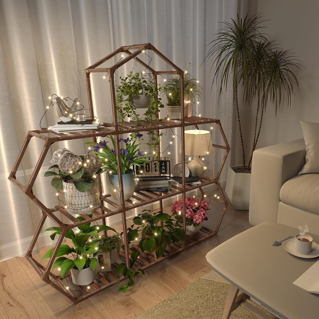 Drveni stalak za biljke