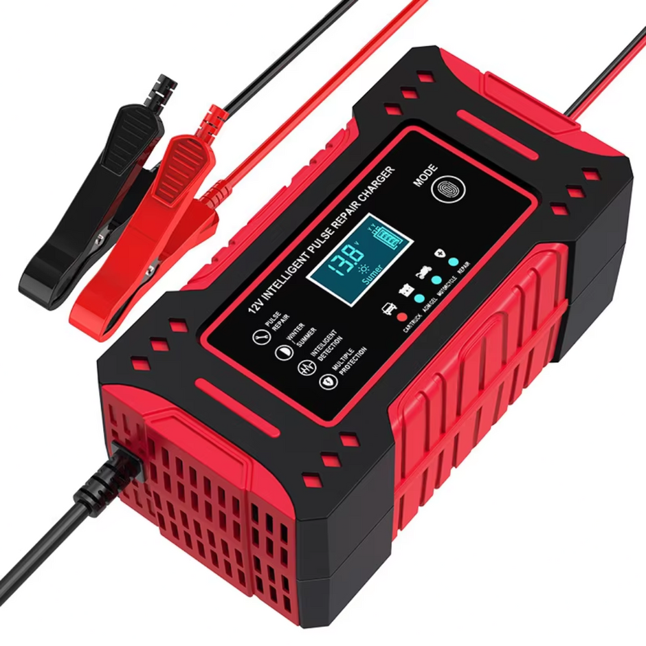Punjač i regenerator akumulatora s LCD zaslonom