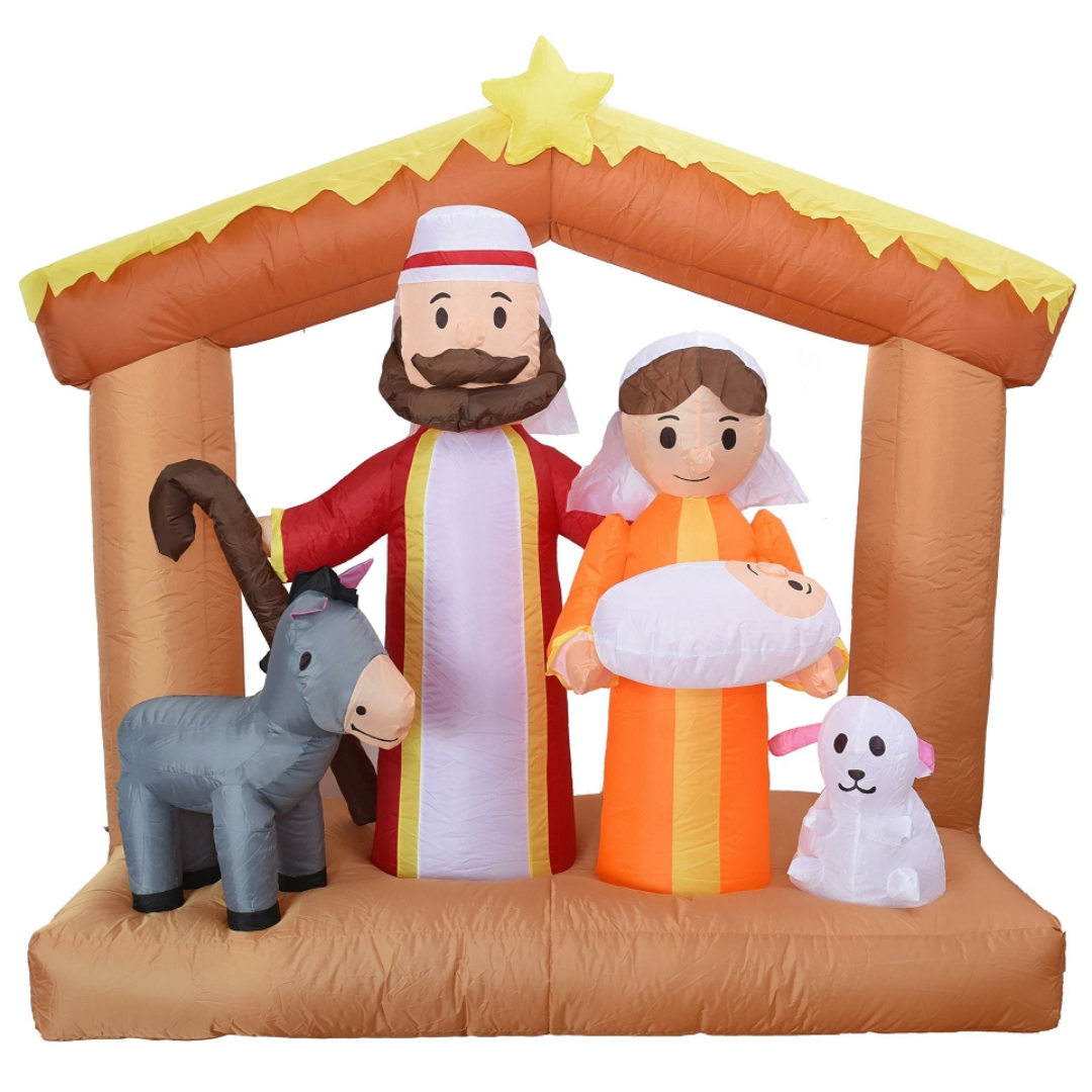 Jaslice s LED rasvjetom na napuhavanje 1,8m