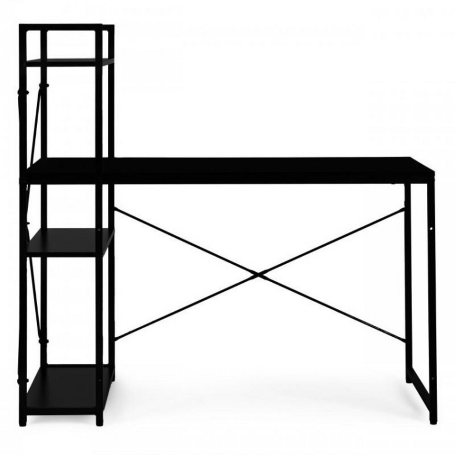 Radni stol s policama – 120 × 60 × 120 cm