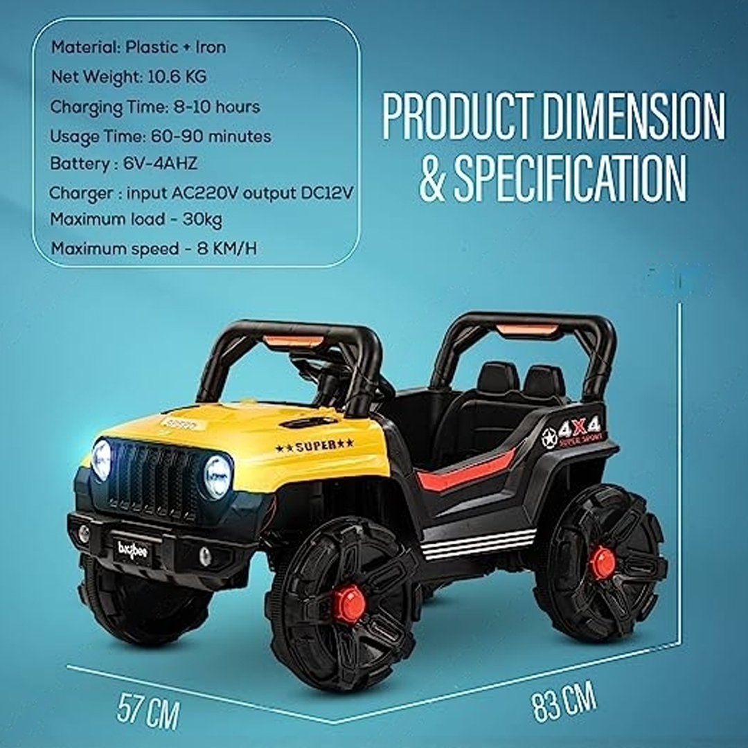 Džip za djecu s daljinskim upravljačem