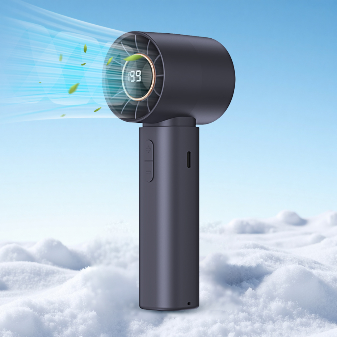 Prijenosni turbo ventilator s LED zaslonom