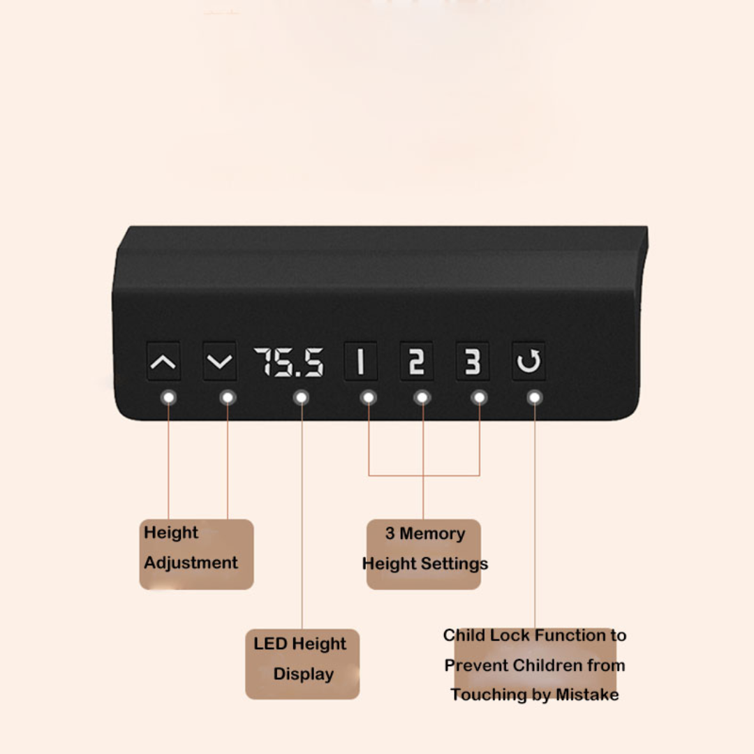 Električni podesivi nogari za radni stol