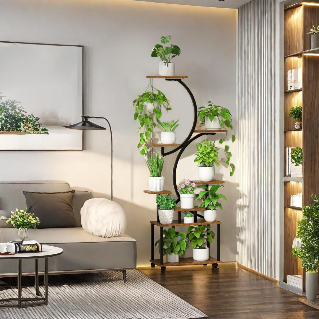 Stalak s 8 Polica – Metalni Unutarnji/Vanjski Stalak