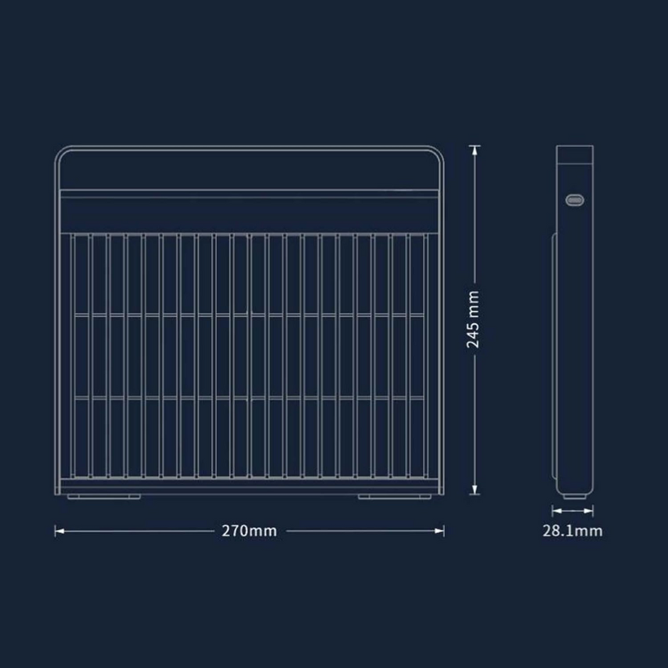 Premium UV lampa protiv komaraca – punjiva, tiha i prijenosna