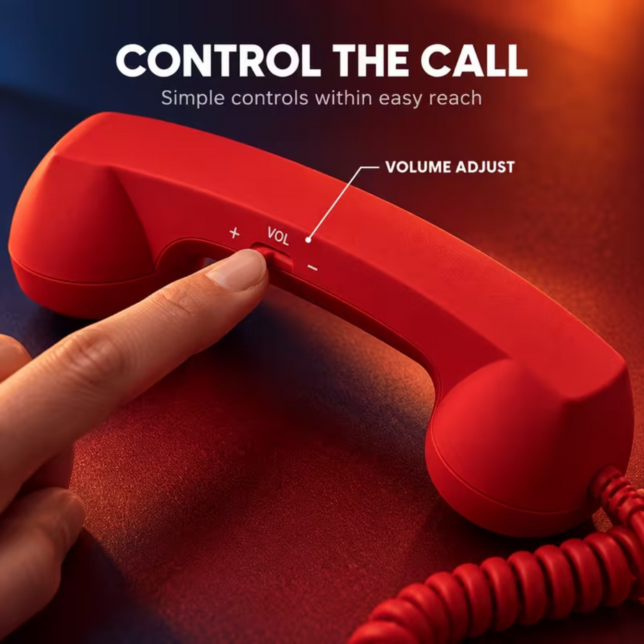 Retro telefonska slušalica za mobitel – USB-C