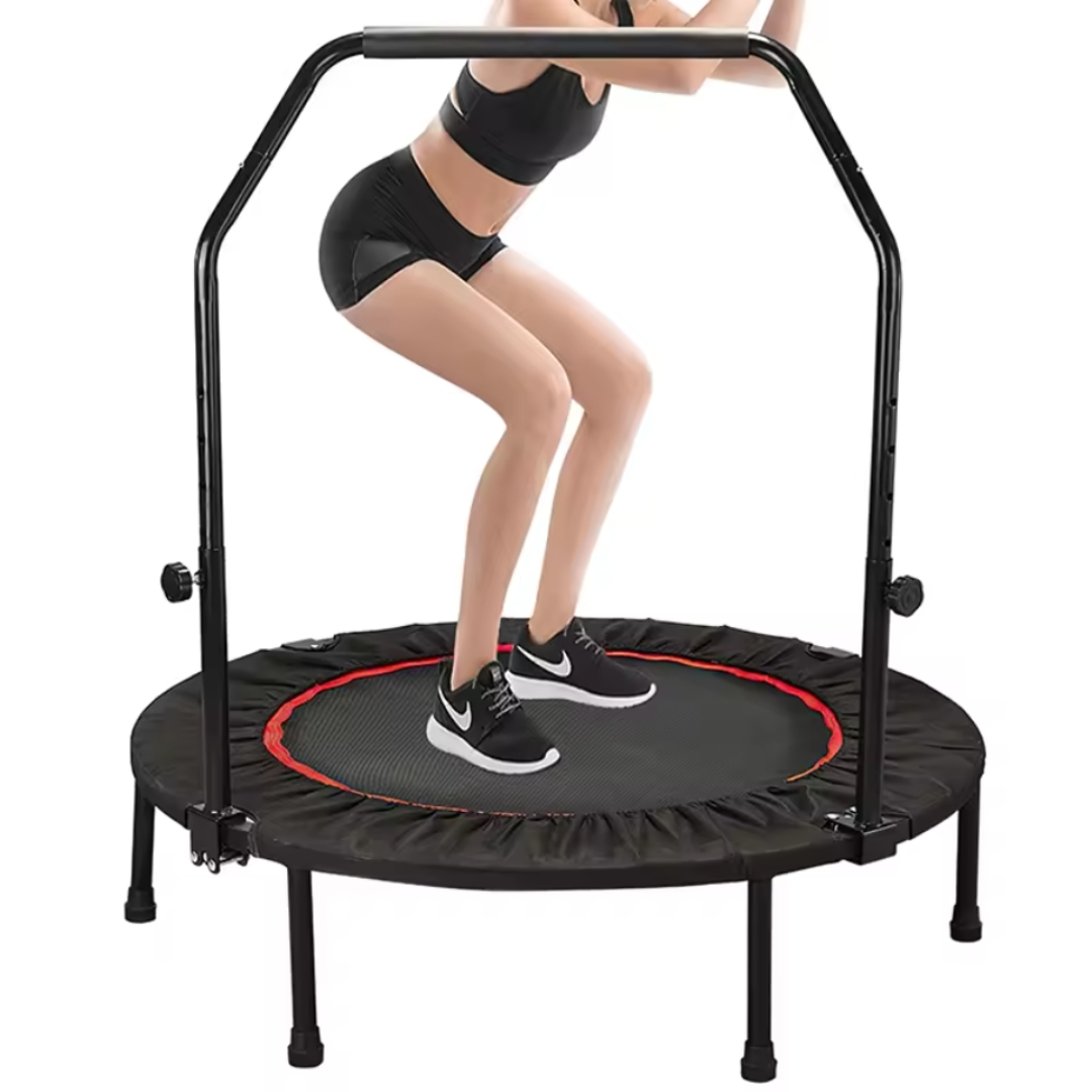 Trampolin za vježbanje s rukohvatom – 120 cm