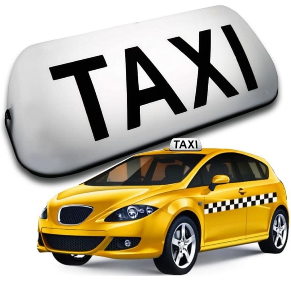 Krovna TAXI LED tabla s magnetom i priključkom za upaljač