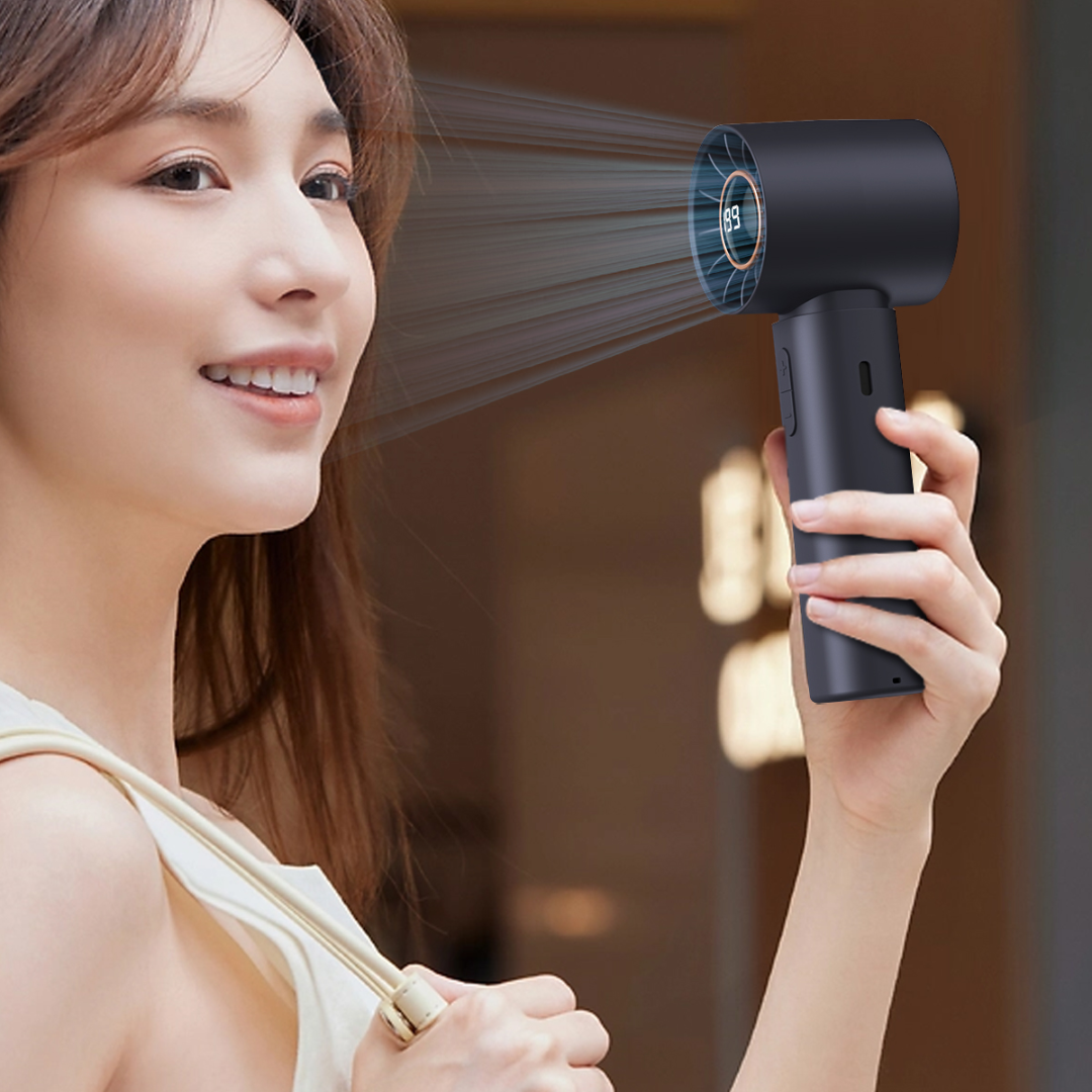 Prijenosni turbo ventilator s LED zaslonom