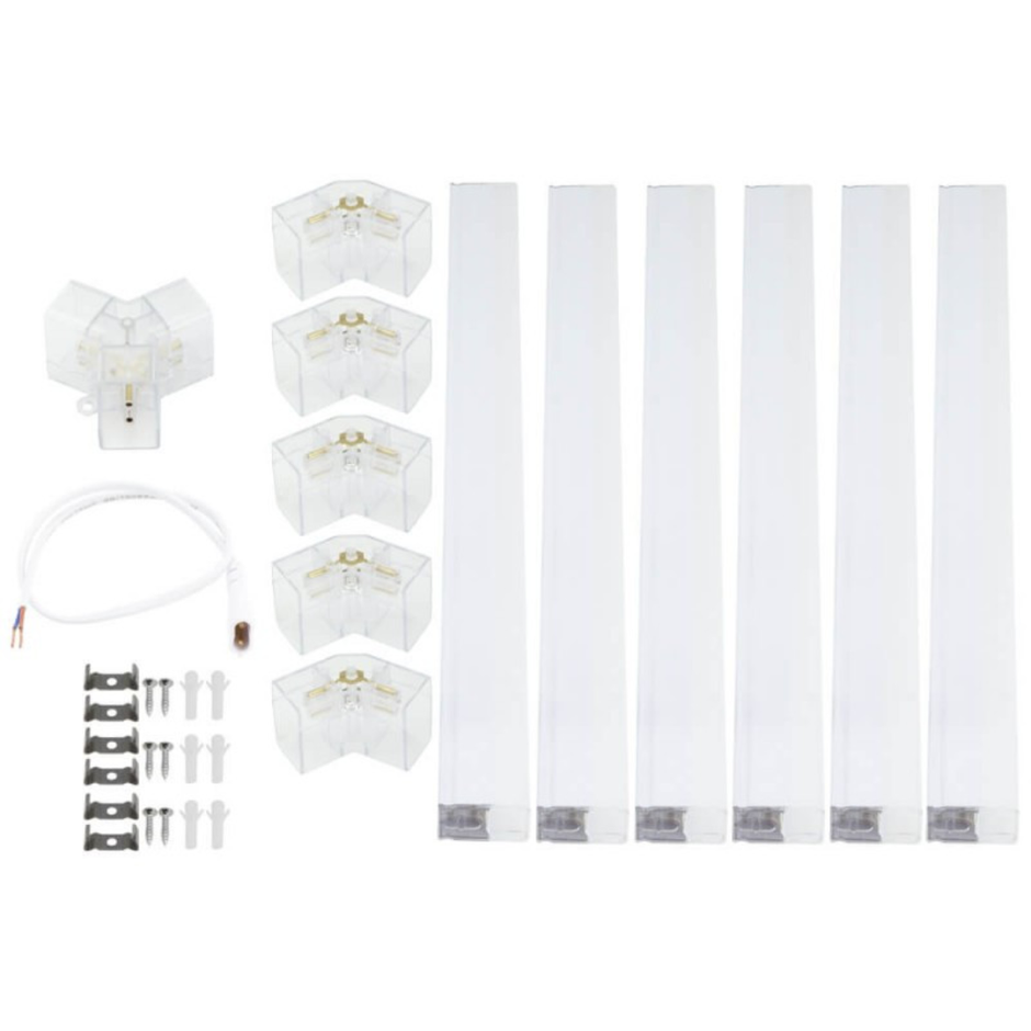 Hexagon LED rasvjeta – set od 10 elemenata