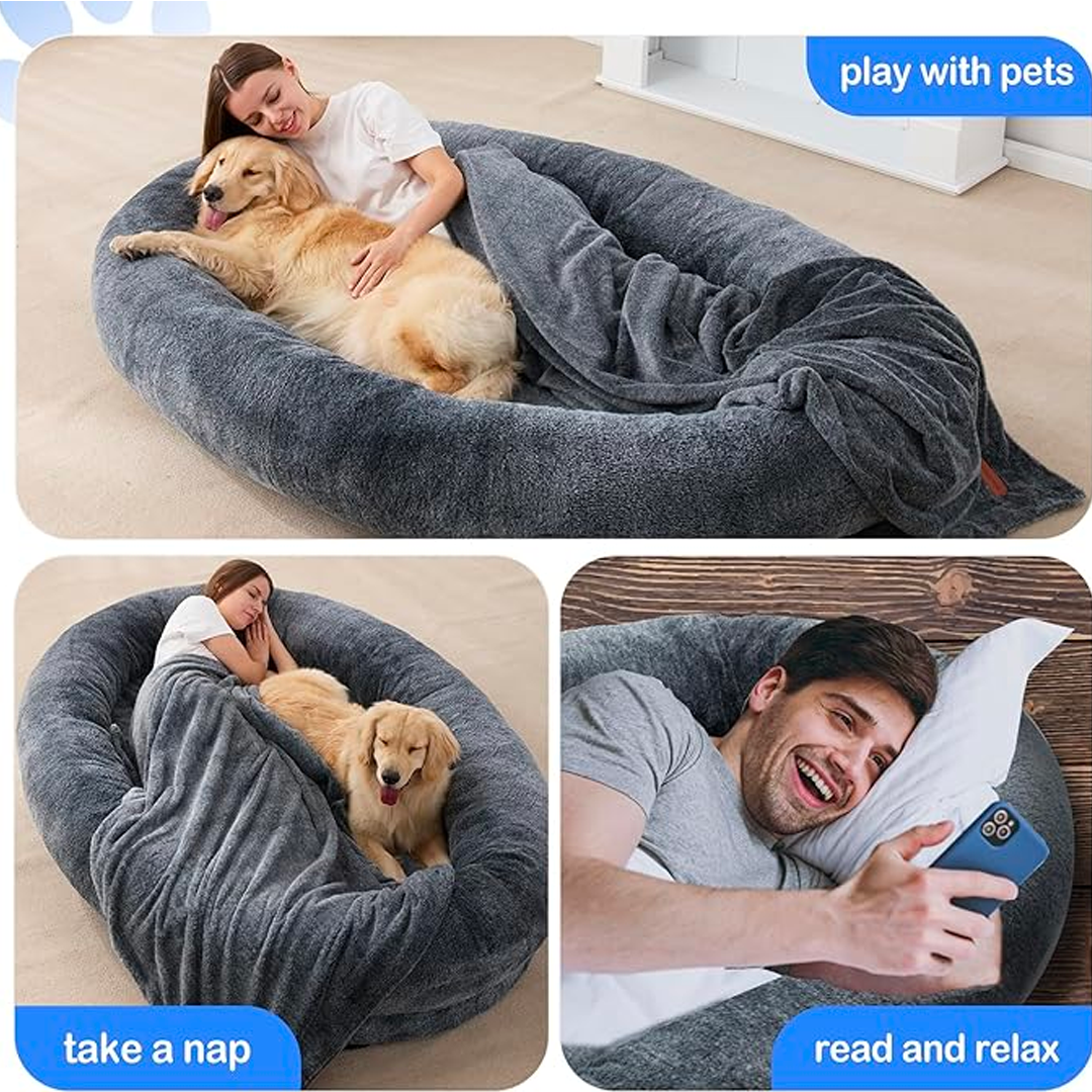 Divovski krevet u ljudskoj veličini