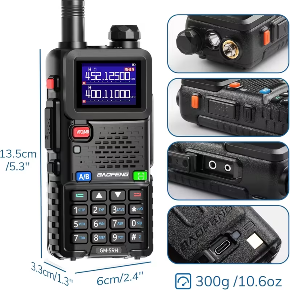BAOFENG Walkie Talkie - GM-5RH