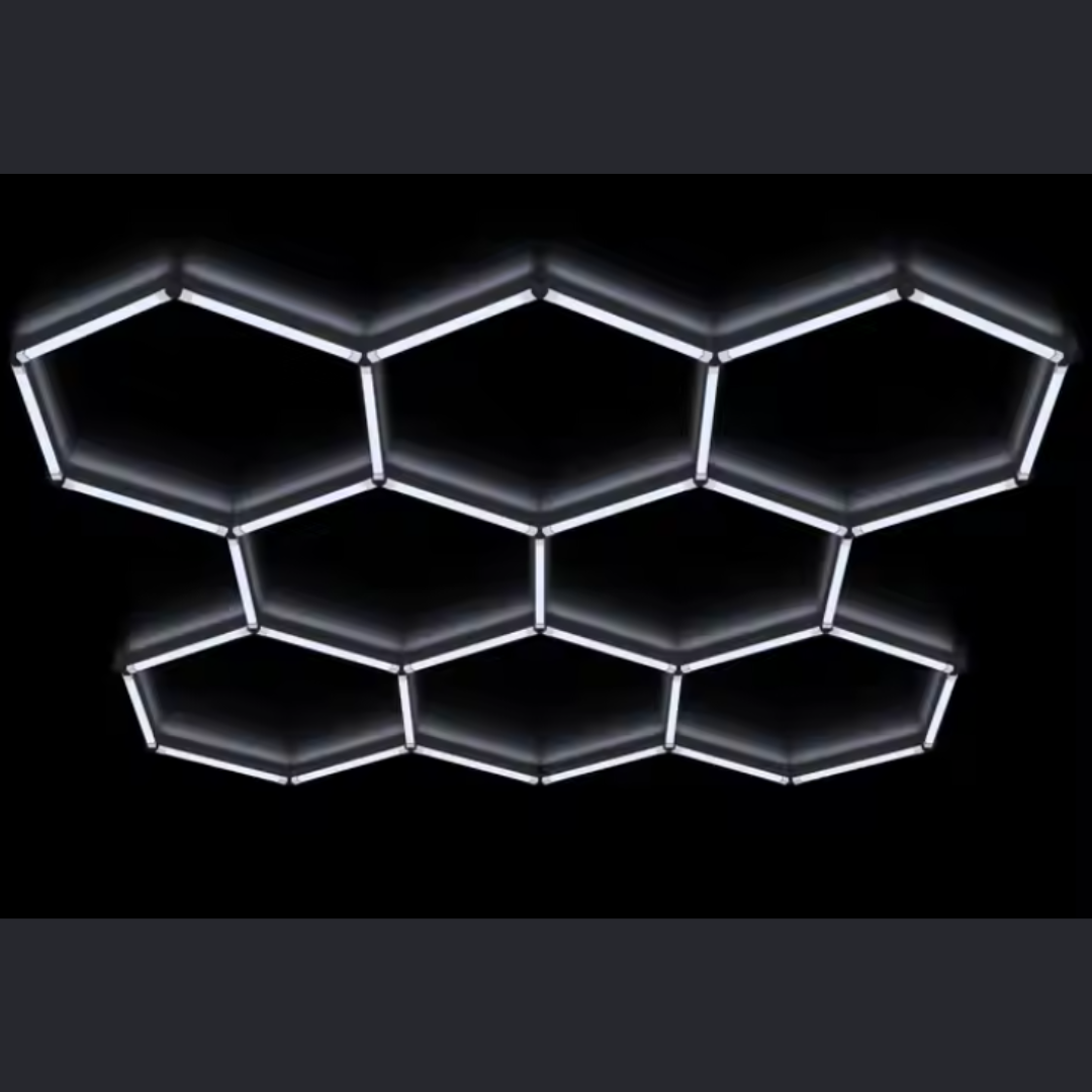 Hexagon LED rasvjeta - set od 8 elemenata