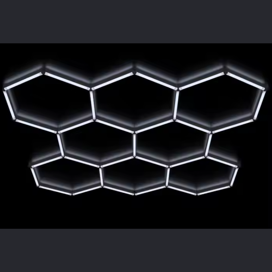 Hexagon LED rasvjeta - set od 8 elemenata