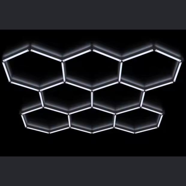 Hexagon LED rasvjeta - set od 8 elemenata