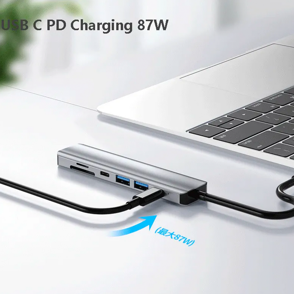 Multifunkcionalni 7-u-1 USB Hub