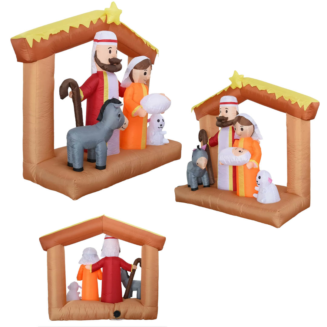 Jaslice s LED rasvjetom na napuhavanje 1,8m