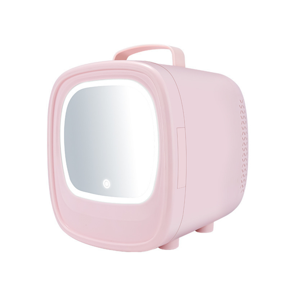 Mini hladnjak za kozmetiku s LED ogledalom – 6L