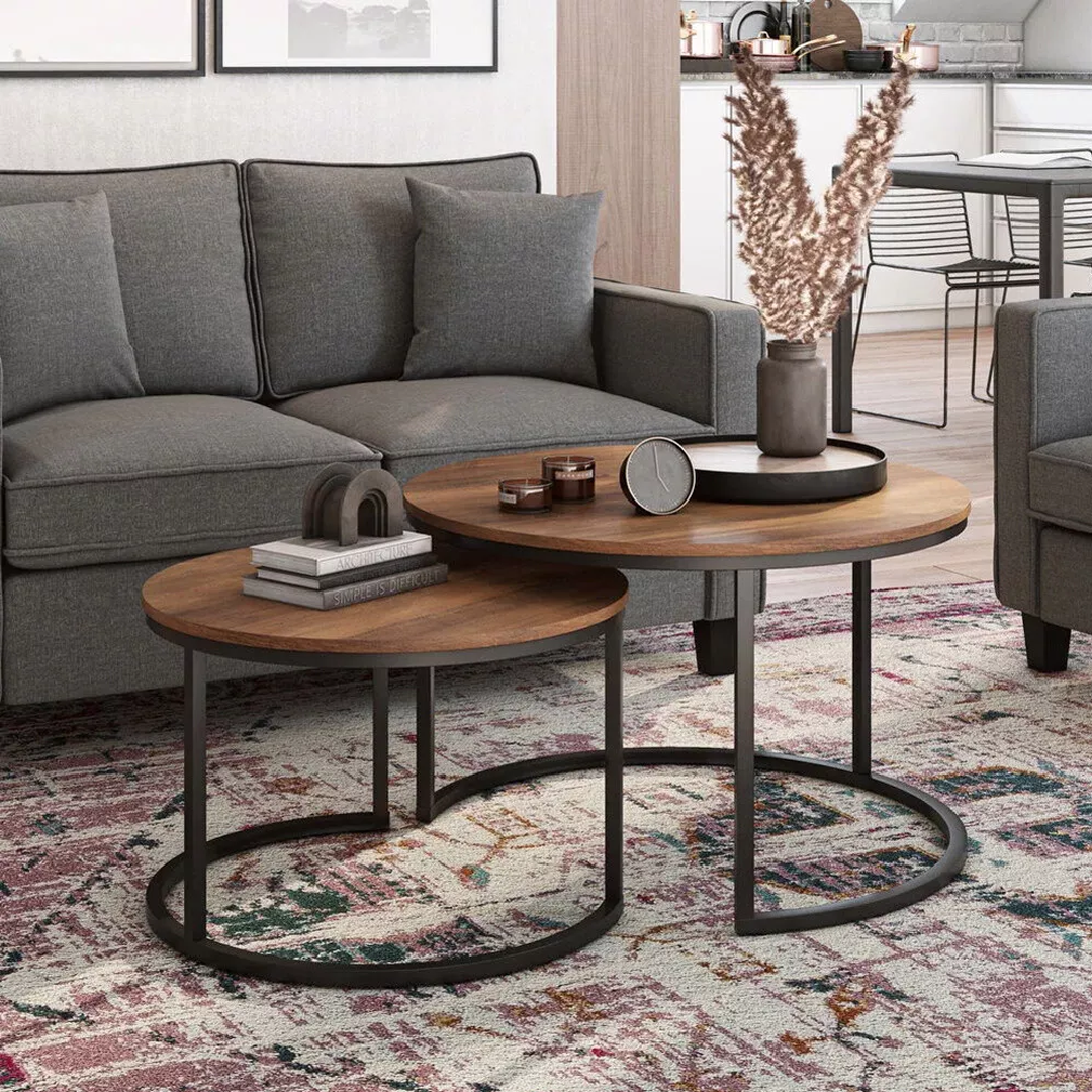 Stolić za kavu od masivnog drva