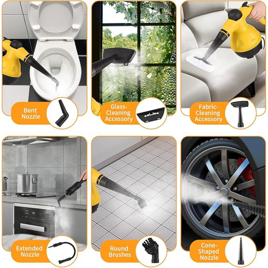 Parni čistač 1050 W – spremnik 350 ml