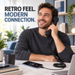 Retro telefonska slušalica za mobitel – USB-C