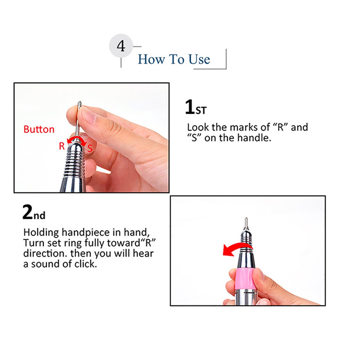 Profesionalna brusilica za nokte: Lagana, praktična i učinkovita!